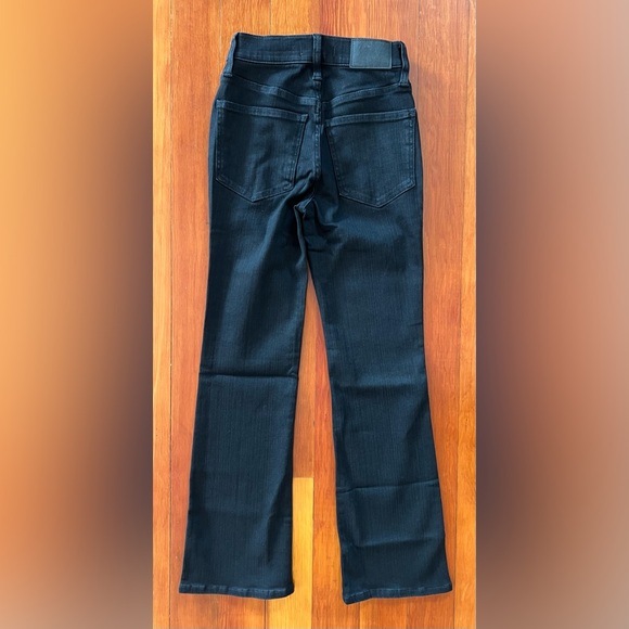 NWT Madewell Kick Out Crop Jeans - Black - 23 - Picture 7 of 10
